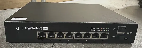 Ubiquiti EdgeSwitch 8 150W PoE Switch