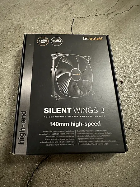 be quiet! Silent Wings 3 140mm High-Speed