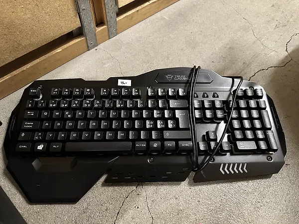 Trust Gaming USB Tastatur Schwarz