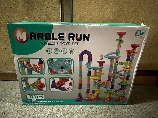 Marble Run Pipeline Toys Set 113 Teile