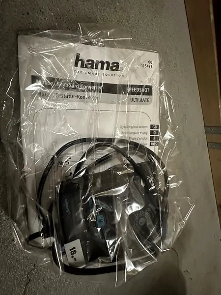 Hama Speedshot Ultimate Maus- und Tastatur-Konverter