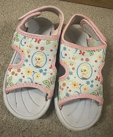 Disney Frozen Kinder-Sandalen Grau/Pink