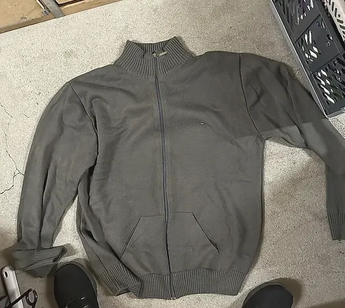 Tommy Hilfiger Strickjacke Grau Grösse M